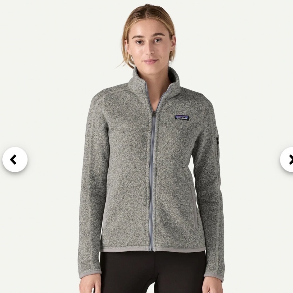 Patagonia | Women's Full Zip Fleece Jacket Gray Heather Better Sweater, Size XS